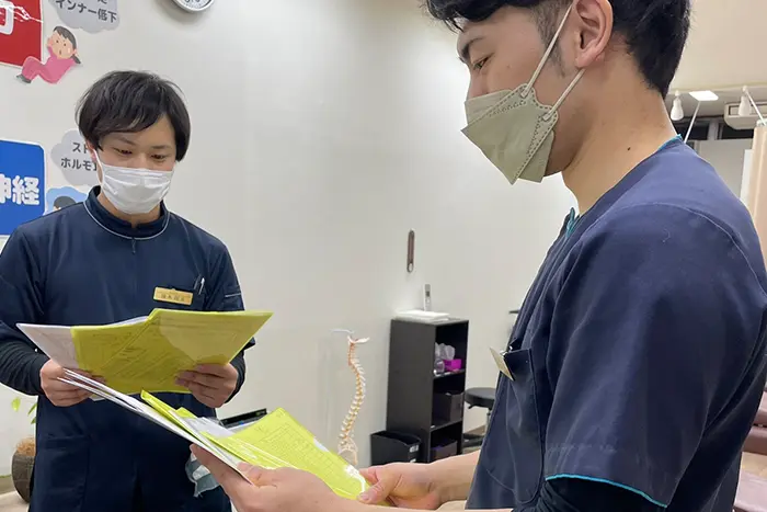 20:35 終礼